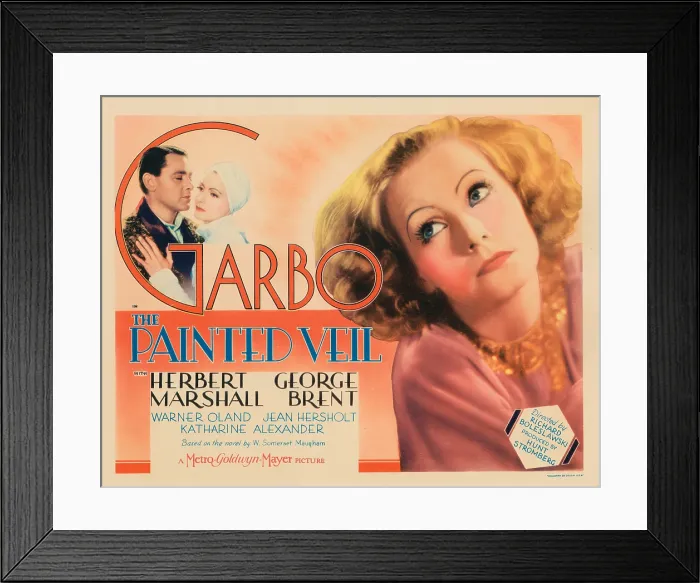 Framed Print : THE PAINTED VEIL, Greta Garbo, 1934 Framed Print : THE PAINTED VEIL, Greta Garbo, 1934