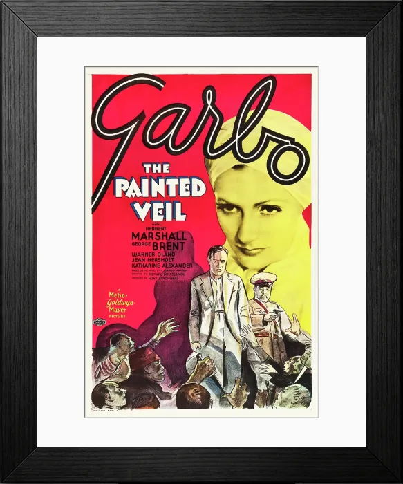 Framed Print : THE PAINTED VEIL, Greta Garbo, 1934 Framed Print : THE PAINTED VEIL, Greta Garbo, 1934
