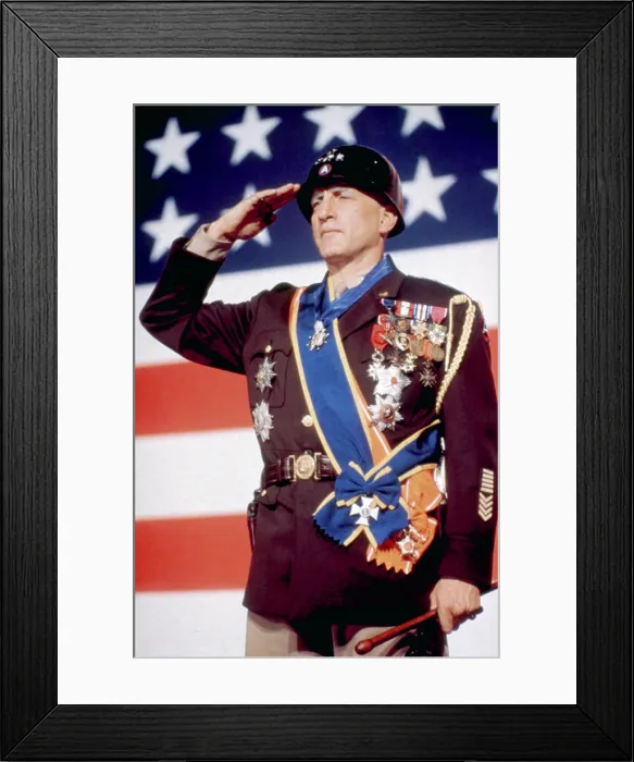 Framed Print : PATTON, George C. Scott, 1970. TM and Copyright 20th Century Fox Film Corp. All rights reserved. Courtesy: Everett Collection Framed Print : PATTON, George C. Scott, 1970. TM and Copyright 20th Century Fox Film Corp. All rights reserved. Courtesy: Everett Collection