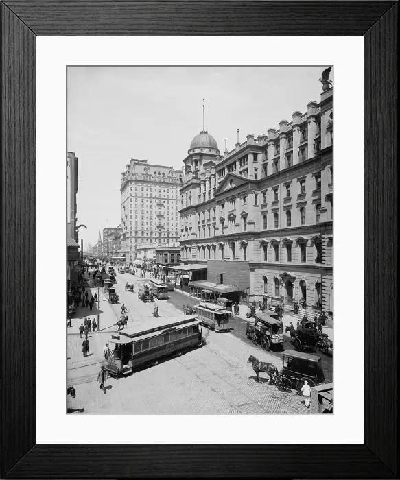 Framed Print : The old 1871 Grand Central Depot was renovated between 1898 and 1900, and renamed Grand Central Station Framed Print : The old 1871 Grand Central Depot was renovated between 1898 and 1900, and renamed Grand Central Station