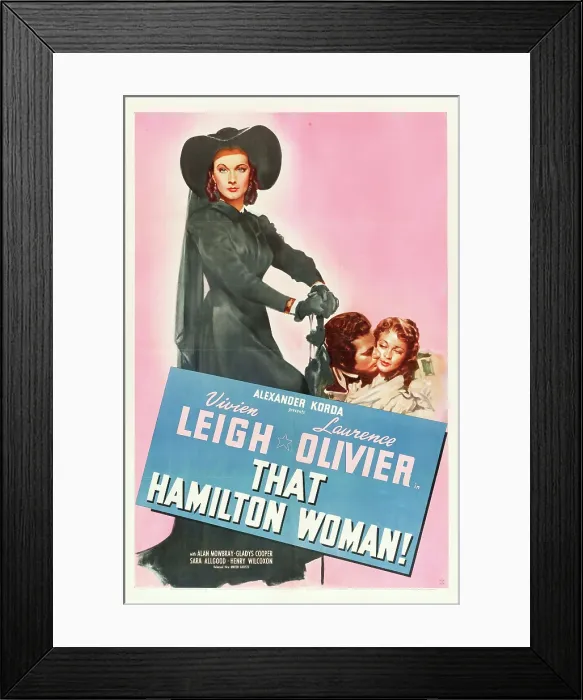 Framed Print : THAT HAMILTON WOMAN, from left: Vivien Leigh, Laurence Olivier, Vivien Leigh, 1941 Framed Print : THAT HAMILTON WOMAN, from left: Vivien Leigh, Laurence Olivier, Vivien Leigh, 1941