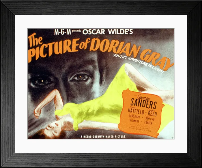 Framed Print : THE PICTURE OF DORIAN GRAY, 1945 Framed Print : THE PICTURE OF DORIAN GRAY, 1945