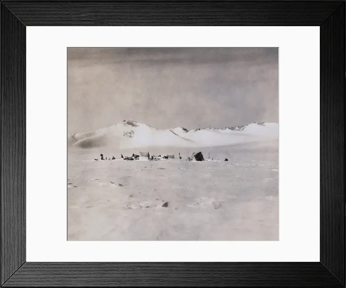 Framed Print : Encampment of Admiral Richard Byrd's First Antarctic Expedition, 1928-1930 Framed Print : Encampment of Admiral Richard Byrd's First Antarctic Expedition, 1928-1930