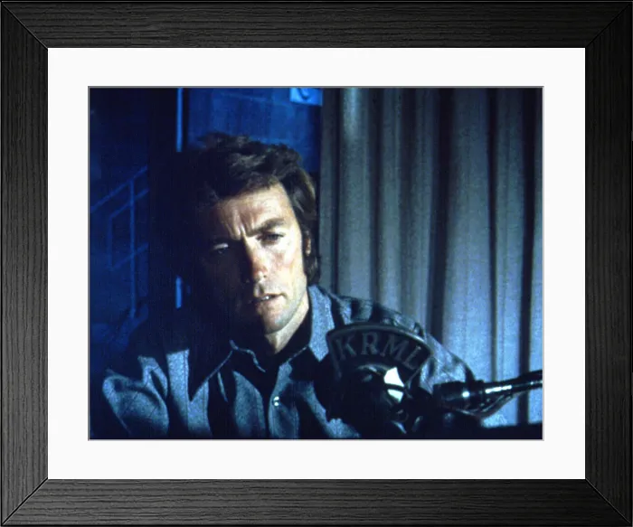 Framed Print : PLAY MISTY FOR ME, Clint Eastwood, 1971