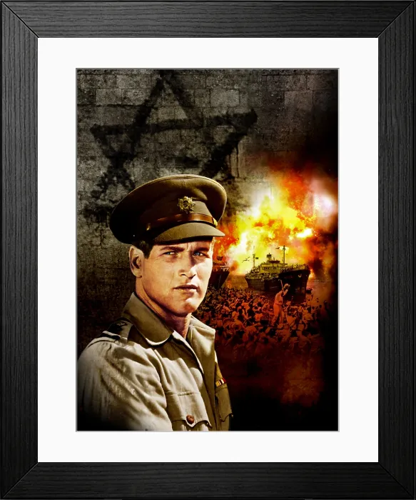 Framed Print : EXODUS, Paul Newman, 1960 Framed Print : EXODUS, Paul Newman, 1960