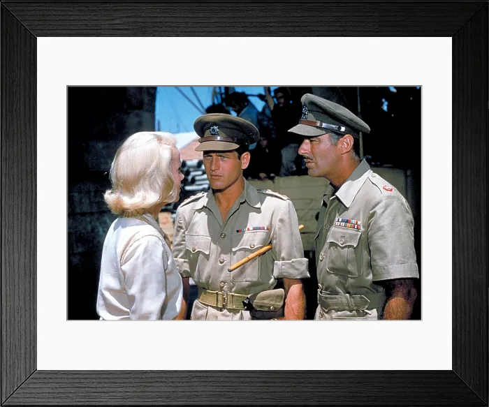 Framed Print : EXODUS, Eva Marie Saint, Paul Newman, Peter Lawford, 1960 Framed Print : EXODUS, Eva Marie Saint, Paul Newman, Peter Lawford, 1960