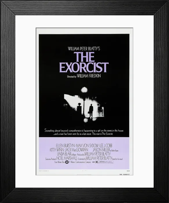 Framed Print : THE EXORCIST, Max von Sydow, 1973 Framed Print : THE EXORCIST, Max von Sydow, 1973