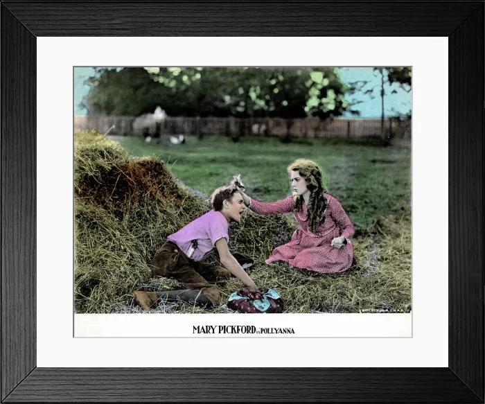 Framed Print : POLLYANNA, Howard Ralston, Mary Pickford, 1920