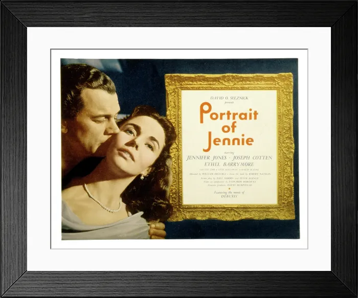 Framed Print : PORTRAIT OF JENNIE, Joseph Cotten, Jennifer Jones, 1948