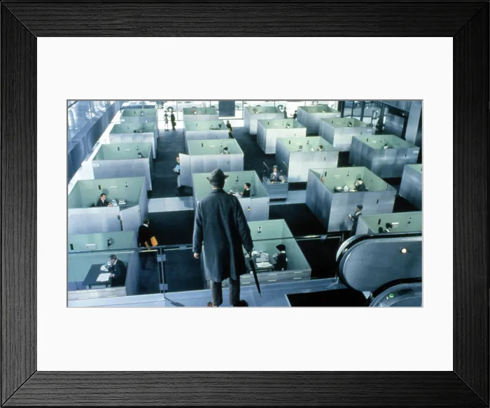 Framed Print : PLAYTIME, Jacques Tati, 1967