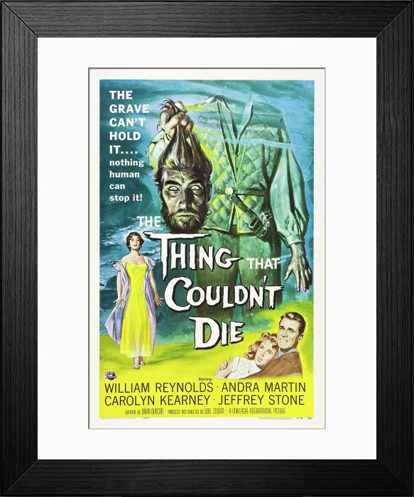 Framed Print : THE THING THAT COULDN'T DIE, 1958