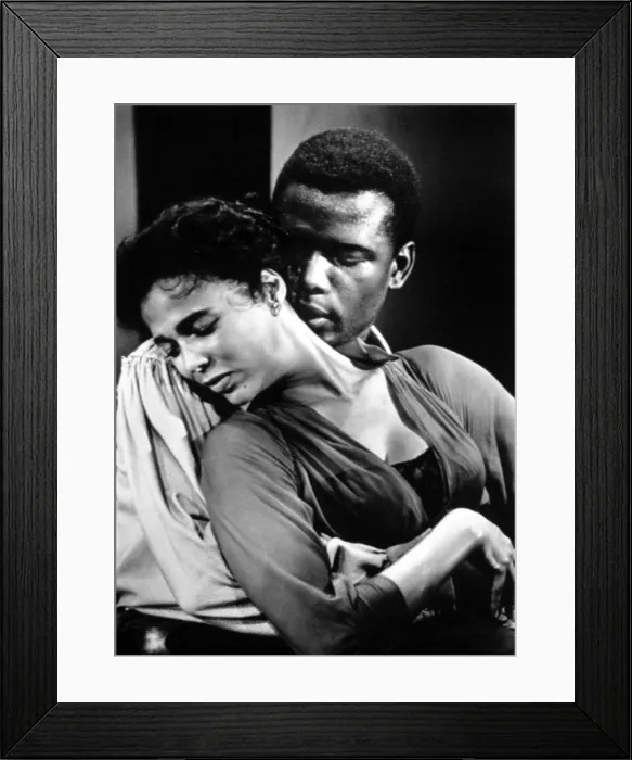 Framed Print : PORGY AND BESS, Sidney Poitier, Dorothy Dandridge, 1959 Framed Print : PORGY AND BESS, Sidney Poitier, Dorothy Dandridge, 1959