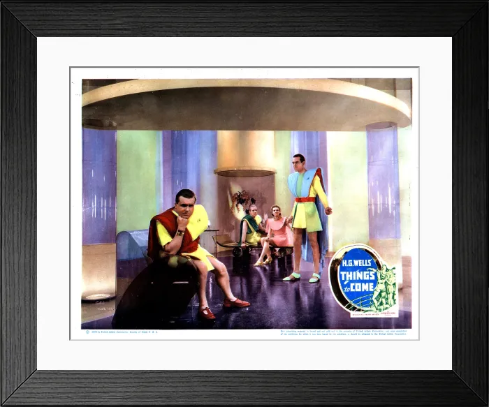 Framed Print : THINGS TO COME, Raymond Massey, (right), 1936 Framed Print : THINGS TO COME, Raymond Massey, (right), 1936