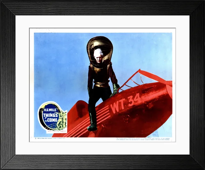 Framed Print : THINGS TO COME, Raymond Massey, 1936 Framed Print : THINGS TO COME, Raymond Massey, 1936