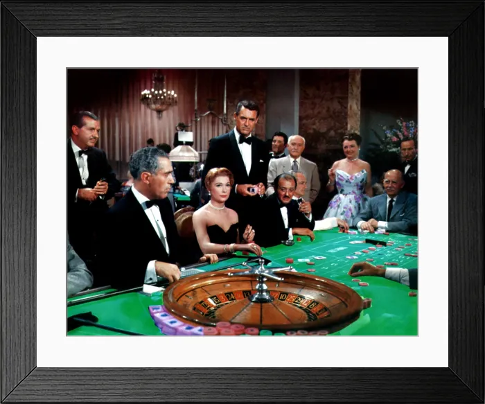 Framed Print : TO CATCH A THIEF, Cary Grant, 1955