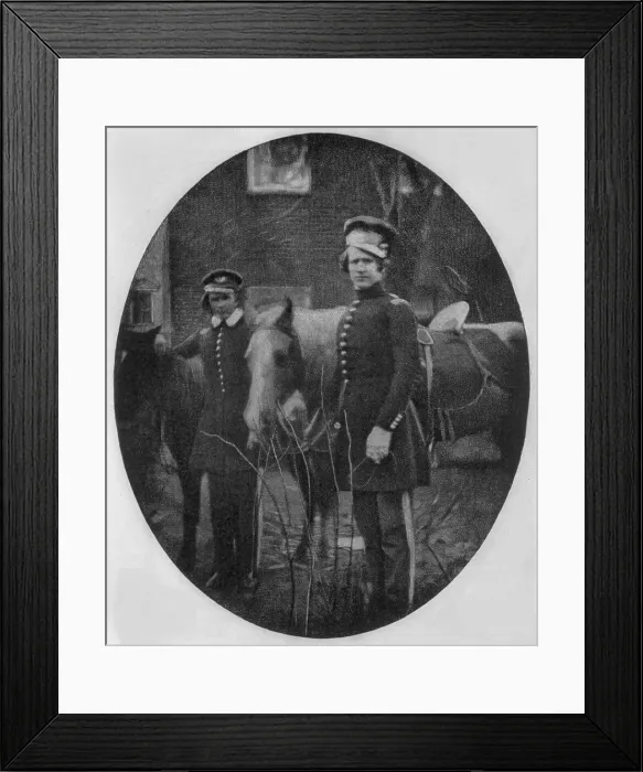 Framed Print : Lieutenants Ulysses Grant (left) and Alexander Hays in 1845. They were close friends and fought in the Mexican war Framed Print : Lieutenants Ulysses Grant (left) and Alexander Hays in 1845. They were close friends and fought in the Mexican war