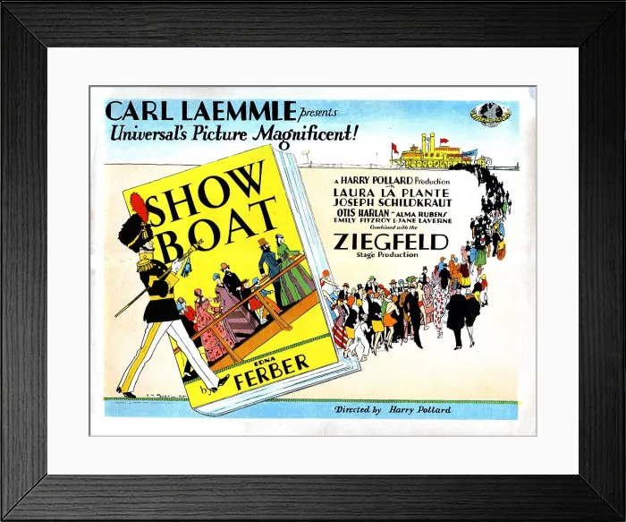 Framed Print : SHOW BOAT, 1929 Framed Print : SHOW BOAT, 1929