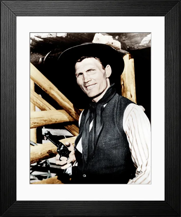 Framed Print : SHANE, Jack Palance, 1953
