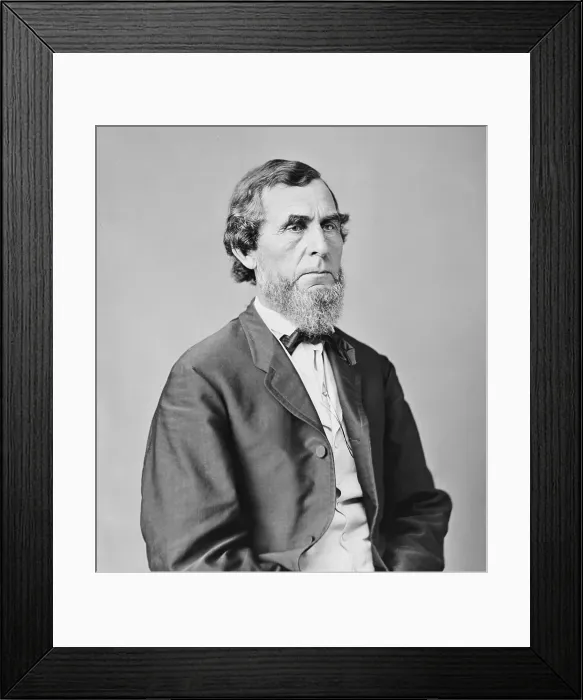 Framed Print : Columbus Delano, was a member of the Delano family, and distant relation of Franklin Delano Roosevelt. As Interior Secretary in the Ulysses Grant administration, 1870-76 Framed Print : Columbus Delano, was a member of the Delano family, and distant relation of Franklin Delano Roosevelt. As Interior Secretary in the Ulysses Grant administration, 1870-76