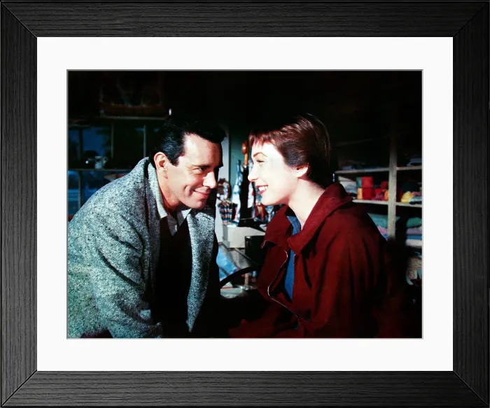 Framed Print : THE TROUBLE WITH HARRY, John Forsythe, Shirley MacLaine, 1955 Framed Print : THE TROUBLE WITH HARRY, John Forsythe, Shirley MacLaine, 1955