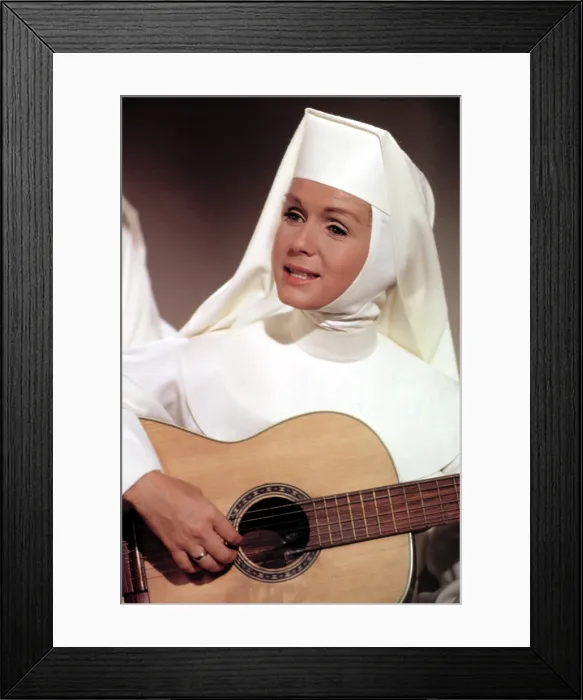 Framed Print : SINGING NUN, Debbie Reynolds, 1966 Framed Print : SINGING NUN, Debbie Reynolds, 1966
