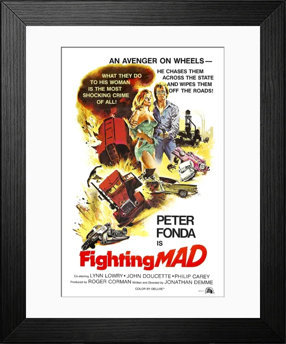 Framed Print : FIGHTING MAD, from left: Lynn Lowry, Peter Fonda, 1976, TM & Copyright 20th Century Fox Film Corp. / courtesy Everett Collection Framed Print : FIGHTING MAD, from left: Lynn Lowry, Peter Fonda, 1976, TM & Copyright 20th Century Fox Film Corp. / courtesy Everett Collection