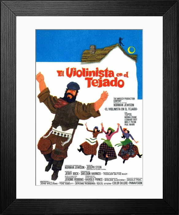 Framed Print : FIDDLER ON THE ROOF, 1971 Framed Print : FIDDLER ON THE ROOF, 1971