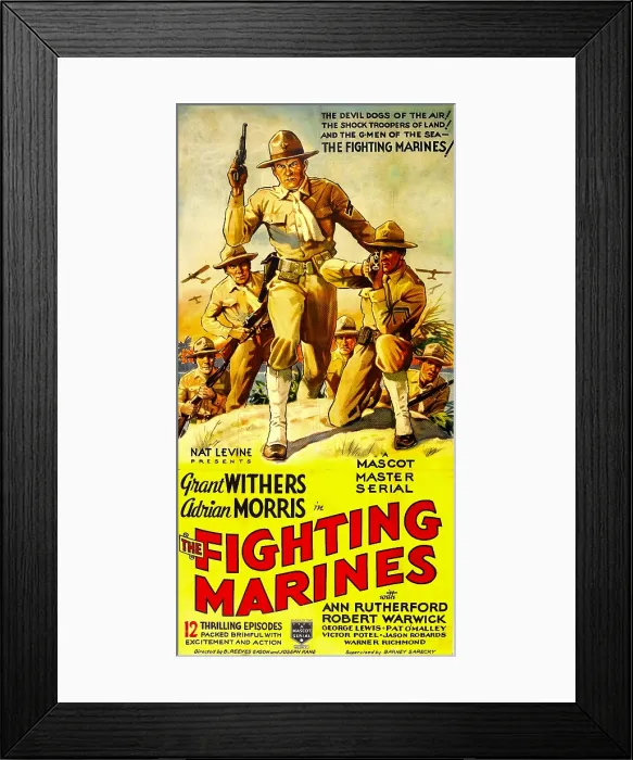 Framed Print : THE FIGHTING MARINES, center: Grant Withers, 1935 Framed Print : THE FIGHTING MARINES, center: Grant Withers, 1935