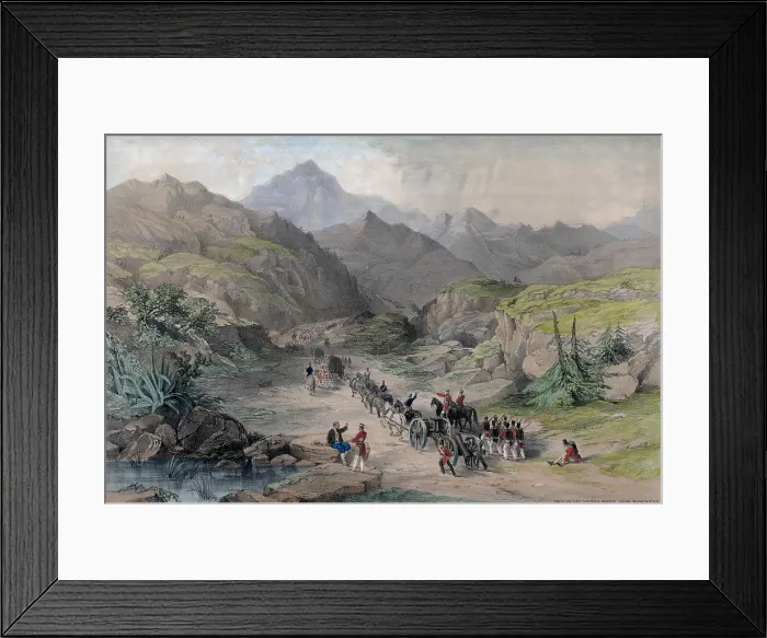 Framed Print : Mexican American War. Battle of Monterey, Feb. 21-23, 1847. US Army commanded by Gen