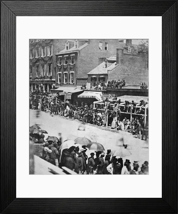 Framed Print : Spectators line Pennsylvania Avenue for the Grand Review of the Armies, Washington, DC, on May 23 and May 24, 1865 Framed Print : Spectators line Pennsylvania Avenue for the Grand Review of the Armies, Washington, DC, on May 23 and May 24, 1865