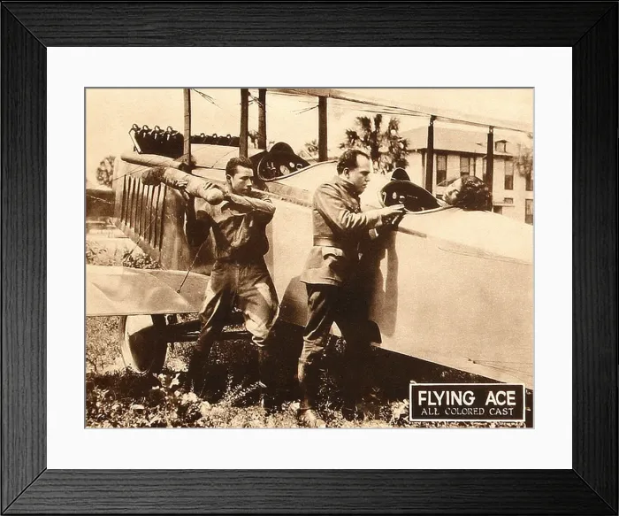 Framed Print : THE FLYING ACE, far right: Kathryn Boyd on lobbycard, 1926 Framed Print : THE FLYING ACE, far right: Kathryn Boyd on lobbycard, 1926