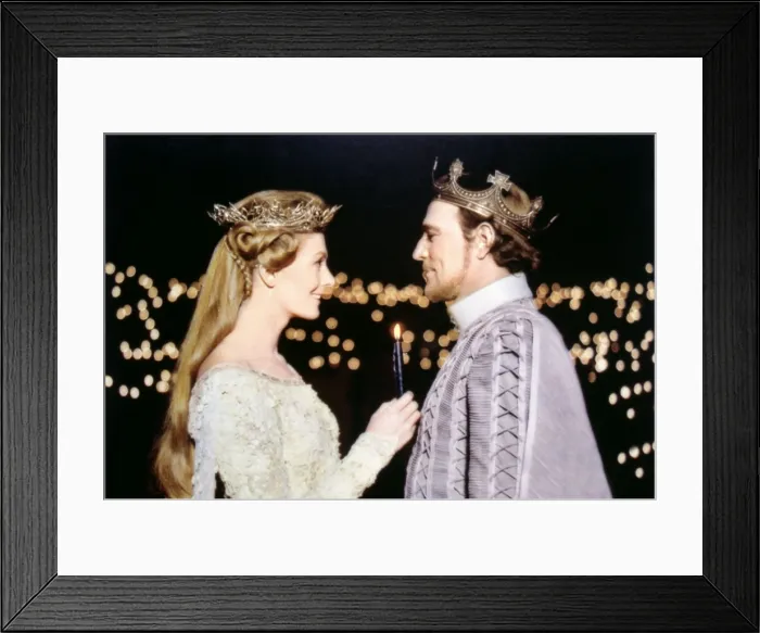 Framed Print : CAMELOT, Poster Art, Richard Harris, Vanessa Redgrave, 1967