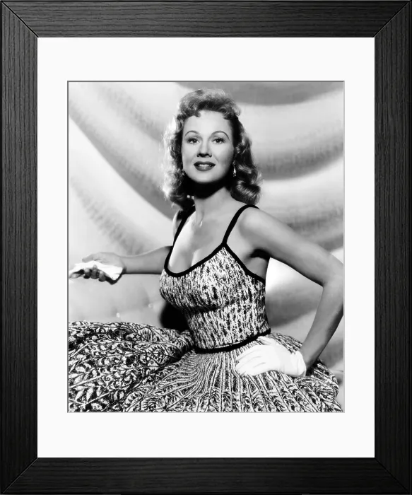 Framed Print : Virginia Mayo, 1957 Framed Print : Virginia Mayo, 1957