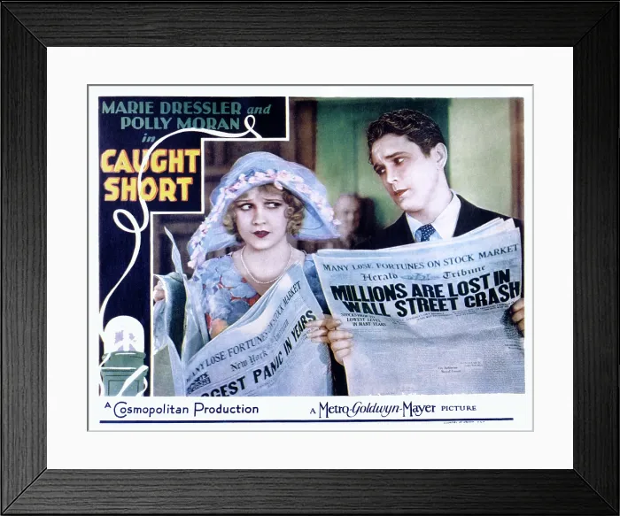 Framed Print : CAUGHT SHORT, Anita Page, Charles Morton, 1930 Framed Print : CAUGHT SHORT, Anita Page, Charles Morton, 1930