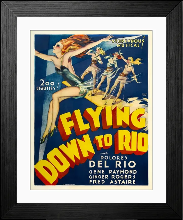 Framed Print : FLYING DOWN TO RIO, 1933 Framed Print : FLYING DOWN TO RIO, 1933