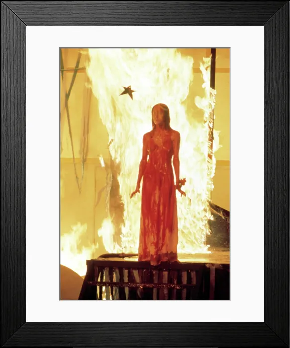 Framed Print : CARRIE, Sissy Spacek, 1976 Framed Print : CARRIE, Sissy Spacek, 1976