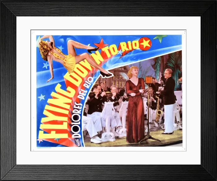 Framed Print : FLYING DOWN TO RIO, from left, Ginger Rogers, Gene Raymond, 1933 Framed Print : FLYING DOWN TO RIO, from left, Ginger Rogers, Gene Raymond, 1933