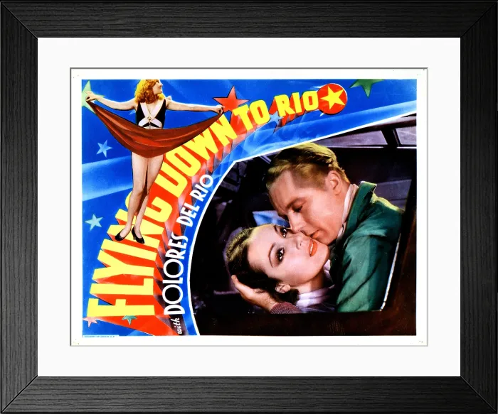 Framed Print : FLYING DOWN TO RIO, from left, Dolores del Rio, Gene Raymond, 1933