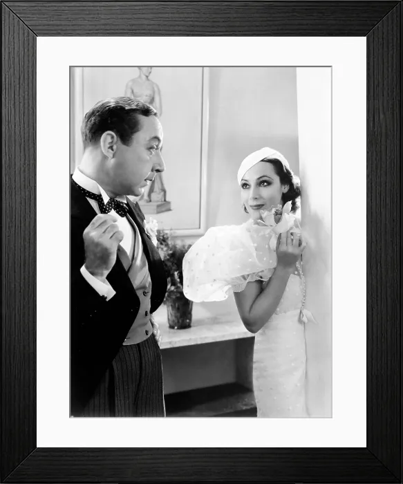 Framed Print : FLYING DOWN TO RIO, Franklin Pangborn, Dolores del Rio, 1933