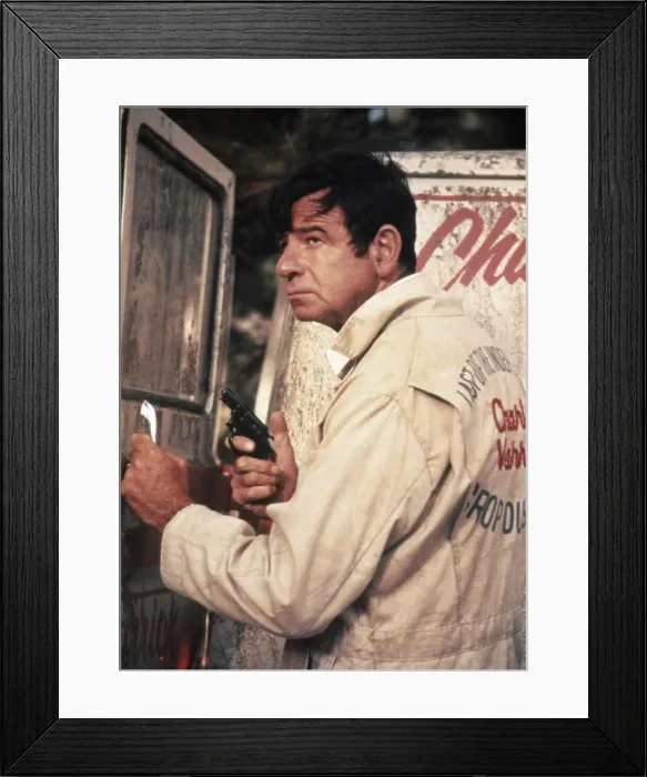 Framed Print : CHARLEY VARRICK, Walter Matthau, 1973 Framed Print : CHARLEY VARRICK, Walter Matthau, 1973