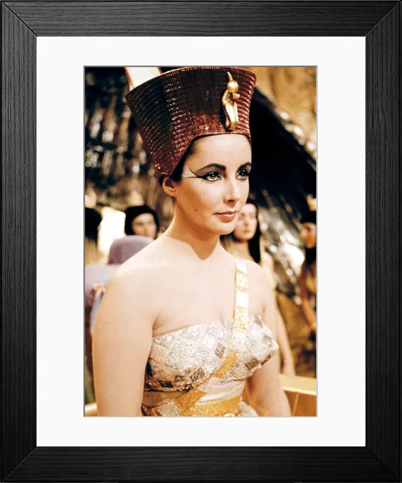 Framed Print : CLEOPATRA, Elizabeth Taylor, 1963, TM and Copyright 20th Century Fox Film Corp. All rights reserved. Courtesy: Everett Collection Framed Print : CLEOPATRA, Elizabeth Taylor, 1963, TM and Copyright 20th Century Fox Film Corp. All rights reserved. Courtesy: Everett Collection