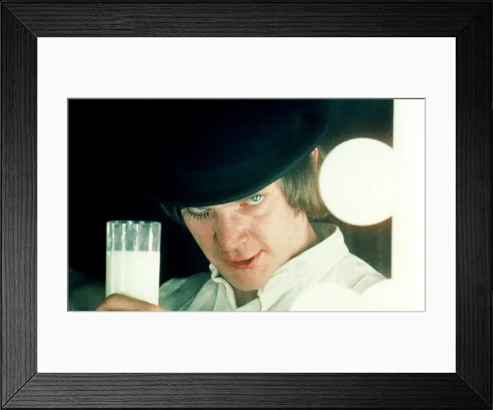 Framed Print : A CLOCKWORK ORANGE, Malcolm McDowell, 1971