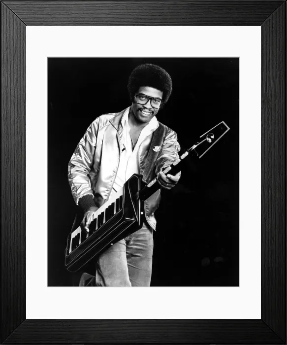 Framed Print : Herbie Hancock, 1980s.. Courtesy: CSU Archives / Everett Collection Framed Print : Herbie Hancock, 1980s.. Courtesy: CSU Archives / Everett Collection