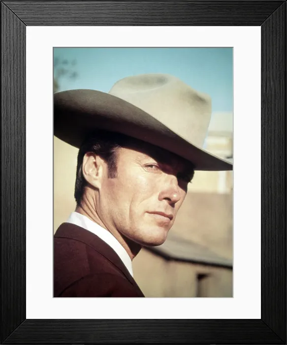 Framed Print : COOGAN'S BLUFF, Clint Eastwood, 1968
