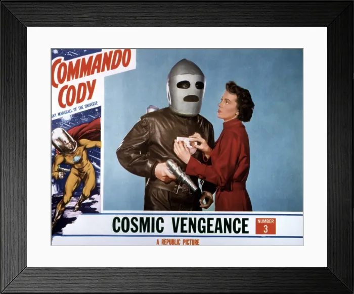 Framed Print : COMMANDO CODY, Judd Holdren, Aline Towne, 1953