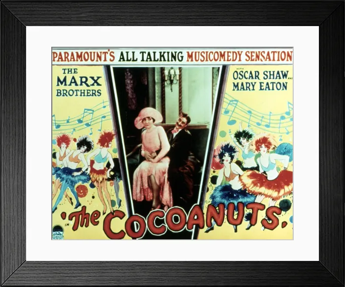 Framed Print : THE COCOANUTS, Margaret Dumont, Groucho Marx, 1929 Framed Print : THE COCOANUTS, Margaret Dumont, Groucho Marx, 1929