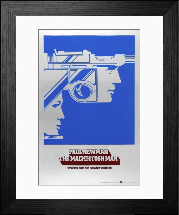 Framed Print : THE MACKINTOSH MAN, US poster art, 1973