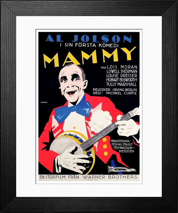 Framed Print : MAMMY, Al Jolson, 1930