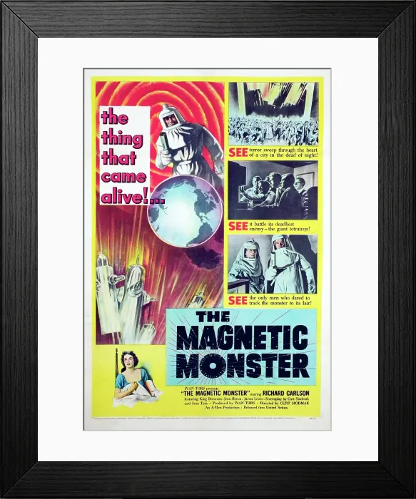 Framed Print : THE MAGNETIC MONSTER, 1953