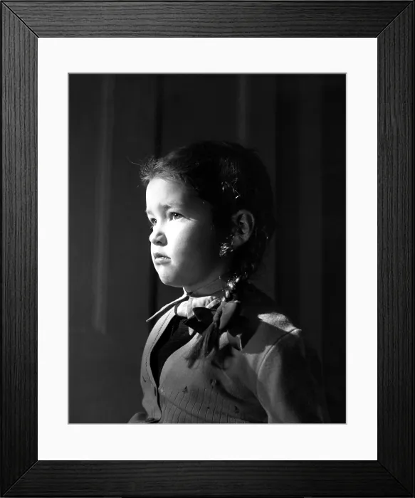 Framed Print : MANDY, (aka CRASH OF SILENCE, aka THE STORY OF MANDY), Mandy Miller, 1952 Framed Print : MANDY, (aka CRASH OF SILENCE, aka THE STORY OF MANDY), Mandy Miller, 1952